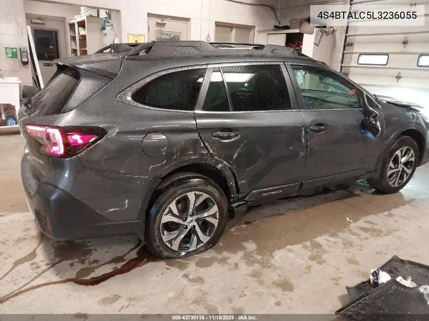 4S4BTALC5L3236055 2020 Subaru Outback Limited
