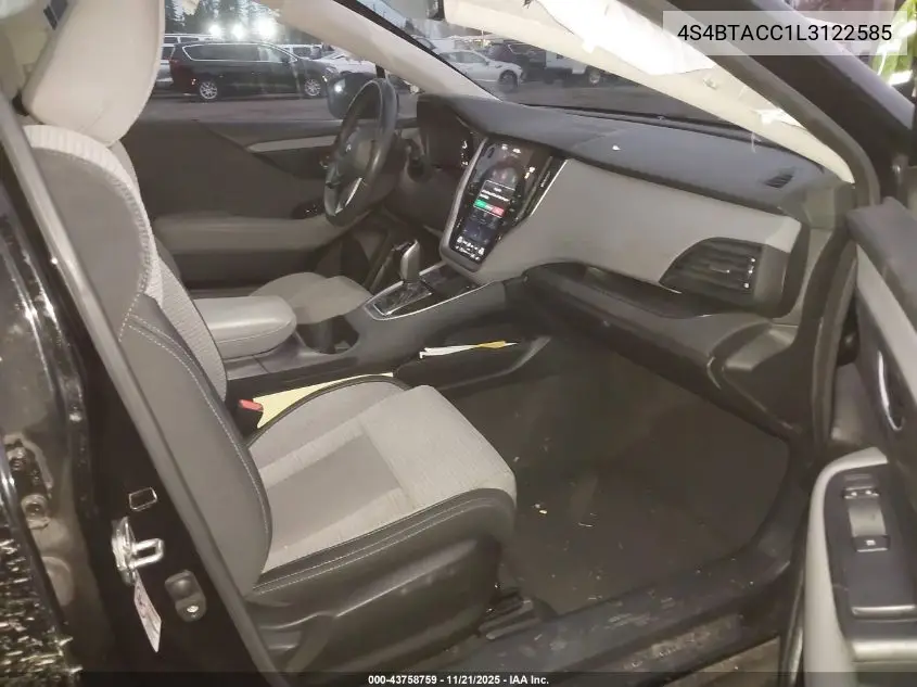 4S4BTACC1L3122585 2020 Subaru Outback Premium