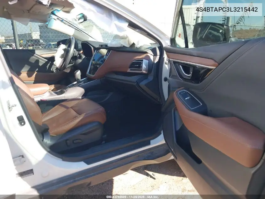 4S4BTAPC3L3215442 2020 Subaru Outback Touring