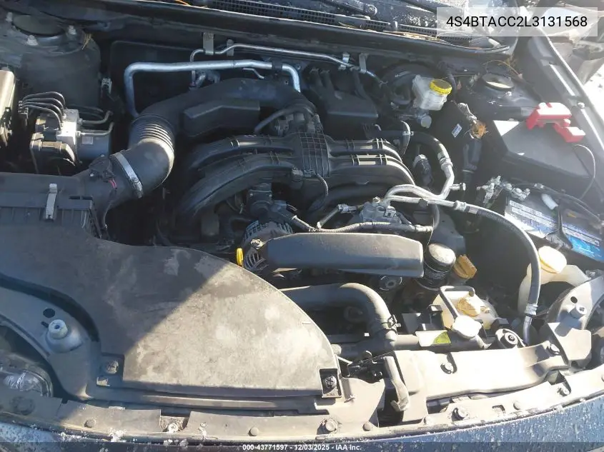 4S4BTACC2L3131568 2020 Subaru Outback Premium