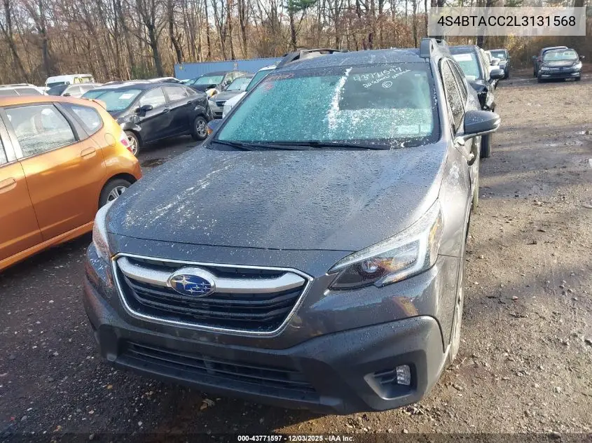 4S4BTACC2L3131568 2020 Subaru Outback Premium