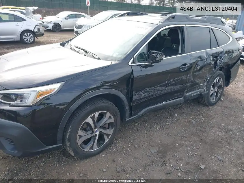 4S4BTANC9L3120404 2020 Subaru Outback Limited