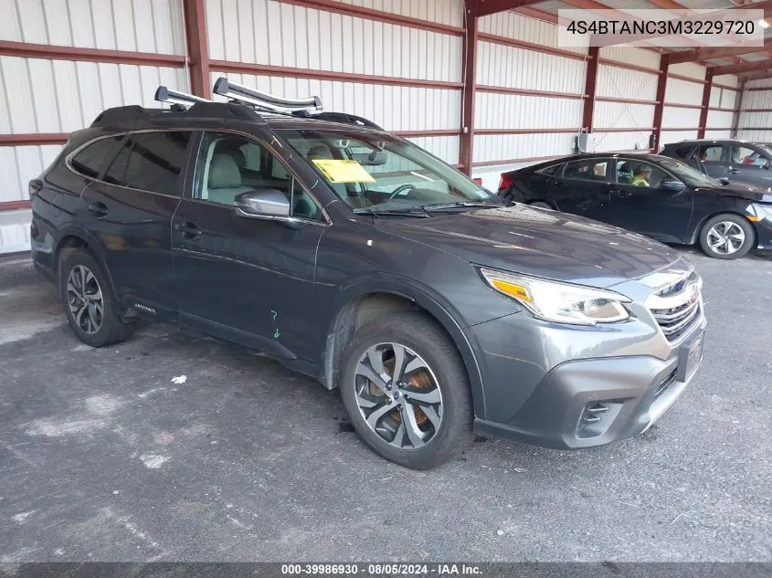 4S4BTANC3M3229720 2021 Subaru Outback Limited