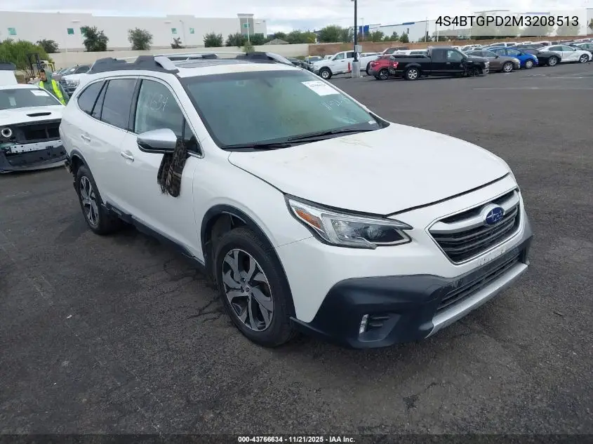 4S4BTGPD2M3208513 2021 Subaru Outback Touring Xt