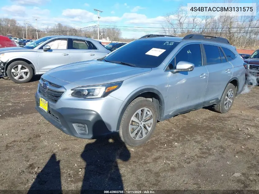 4S4BTACC8M3131575 2021 Subaru Outback Premium