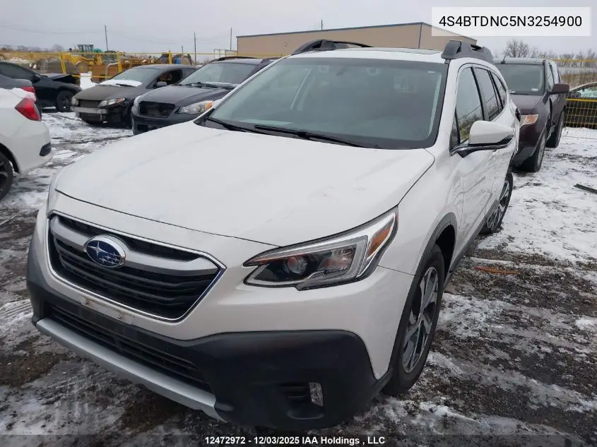4S4BTDNC5N3254900 2022 Subaru Outback Limited