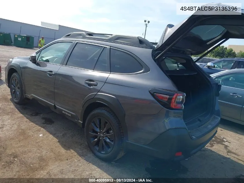 2023 Subaru Outback Onyx Edition VIN: 4S4BTALC5P3136396 Lot: 40095913