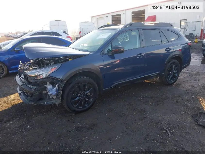 4S4BTALC4P3198503 2023 Subaru Outback Onyx Edition