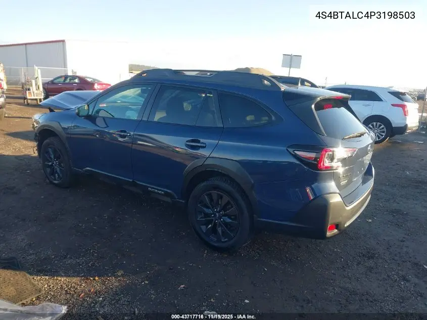 4S4BTALC4P3198503 2023 Subaru Outback Onyx Edition