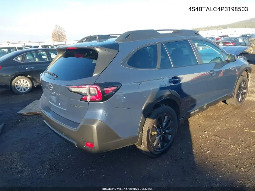 4S4BTALC4P3198503 2023 Subaru Outback Onyx Edition