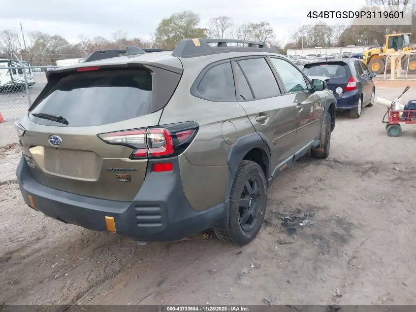 4S4BTGSD9P3119601 2023 Subaru Outback Wilderness