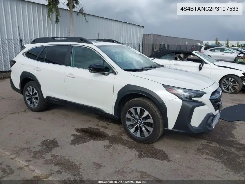 4S4BTANC2P3107533 2023 Subaru Outback Limited