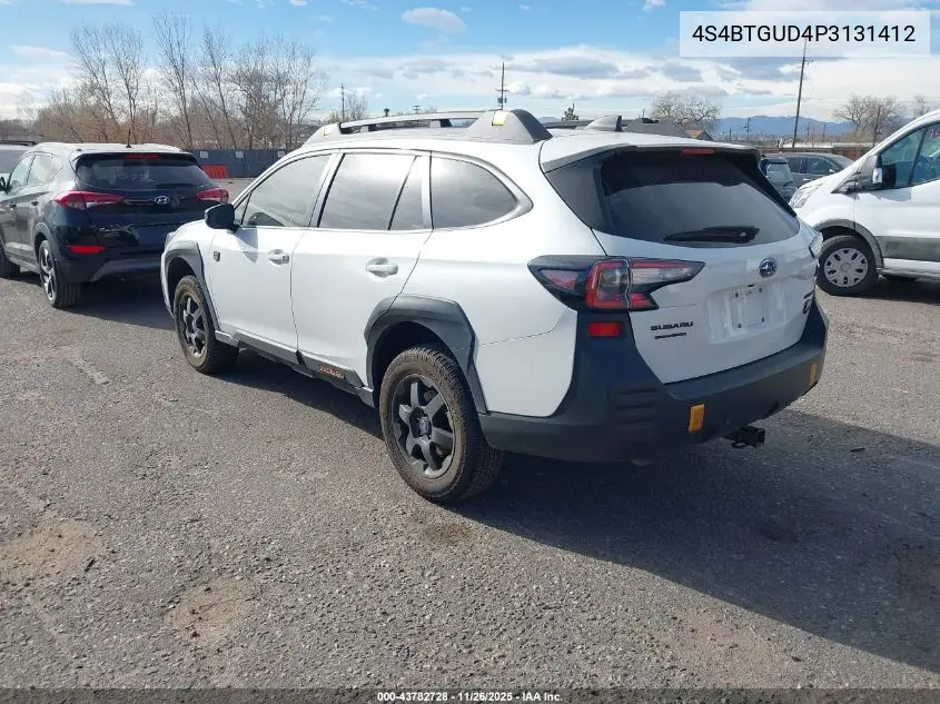 4S4BTGUD4P3131412 2023 Subaru Outback Wilderness