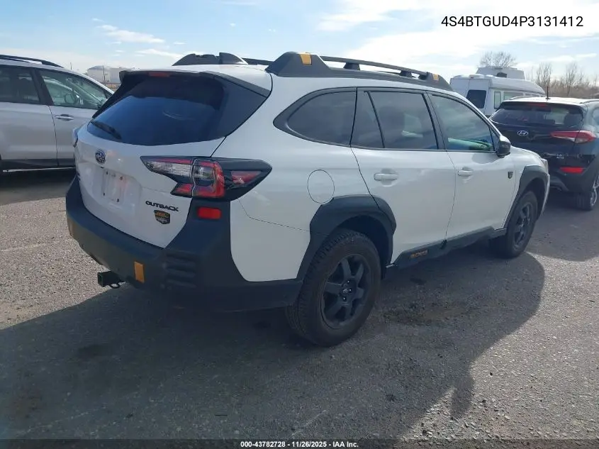 4S4BTGUD4P3131412 2023 Subaru Outback Wilderness