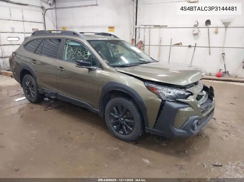 4S4BTALC3P3144481 2023 Subaru Outback Onyx Edition