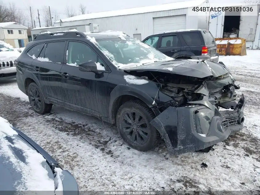 4S4BTALC6P3151036 2023 Subaru Outback Onyx Edition