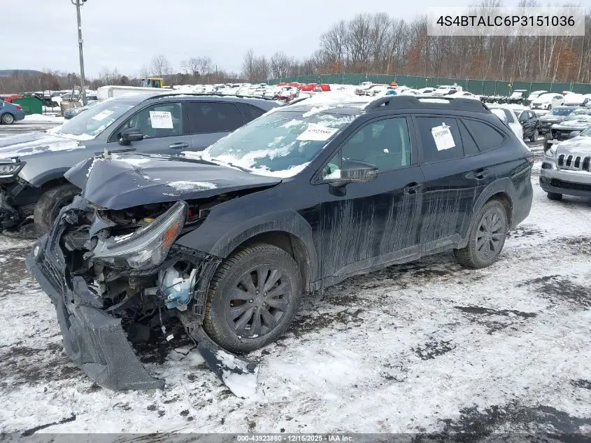 4S4BTALC6P3151036 2023 Subaru Outback Onyx Edition