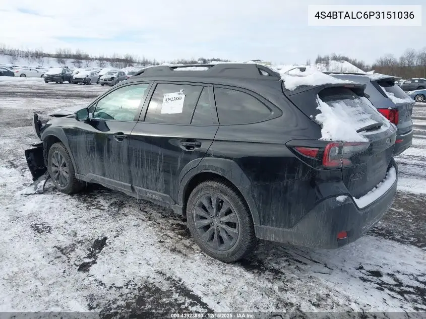 4S4BTALC6P3151036 2023 Subaru Outback Onyx Edition