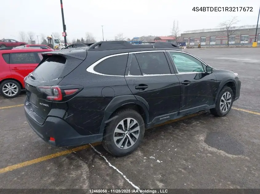 4S4BTDEC1R3217672 2024 Subaru Outback Touring