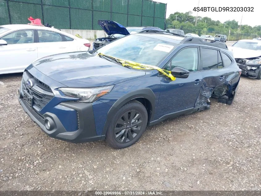 2024 Subaru Outback Onyx Edition Xt VIN: 4S4BTGLD9R3203032 Lot: 39969986