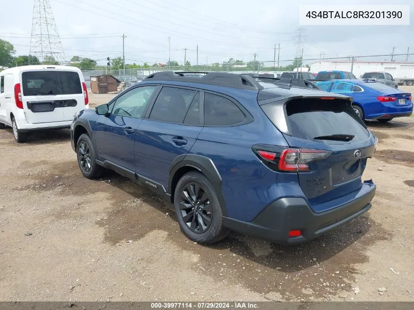 4S4BTALC8R3201390 2024 Subaru Outback Onyx Edition