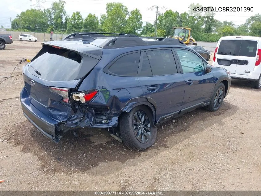 4S4BTALC8R3201390 2024 Subaru Outback Onyx Edition