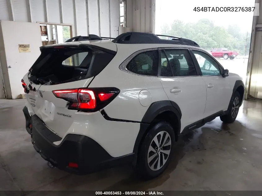 4S4BTADC0R3276387 2024 Subaru Outback Premium