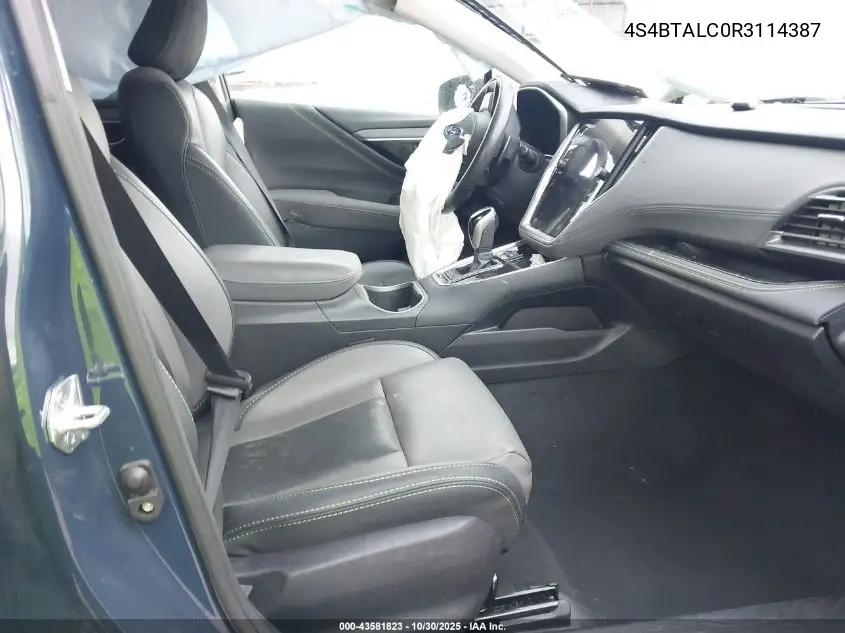 4S4BTALC0R3114387 2024 Subaru Outback Onyx Edition