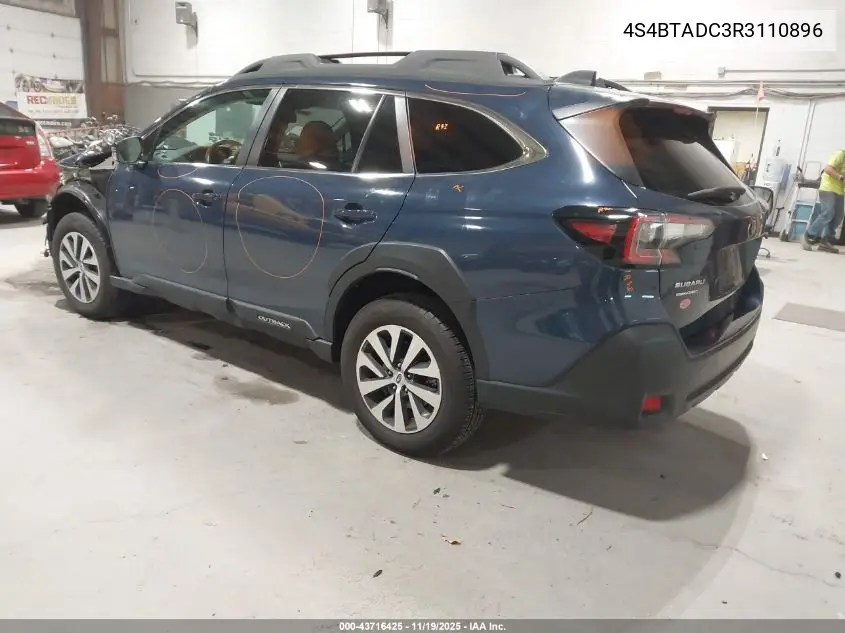 4S4BTADC3R3110896 2024 Subaru Outback Premium