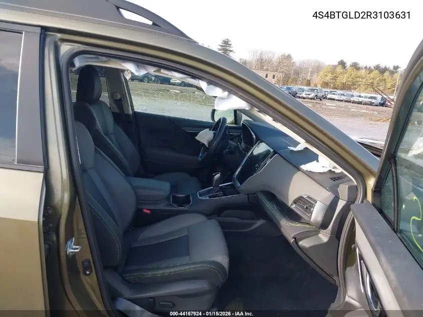 4S4BTGLD2R3103631 2024 Subaru Outback Onyx Edition Xt