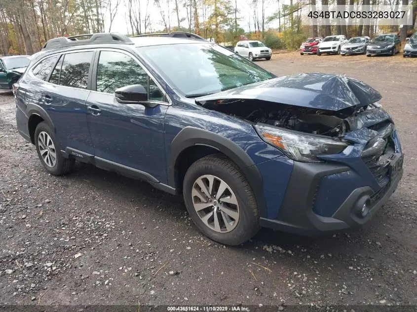 4S4BTADC8S3283027 2025 Subaru Outback Premium
