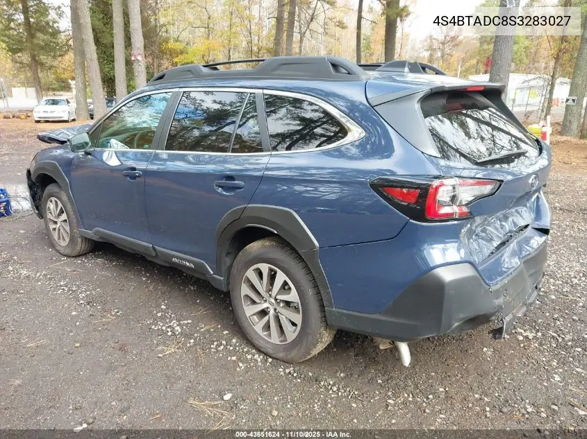 4S4BTADC8S3283027 2025 Subaru Outback Premium