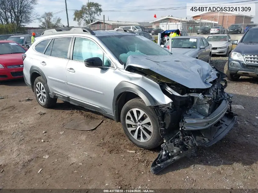 4S4BTADC6S3241309 2025 Subaru Outback Premium