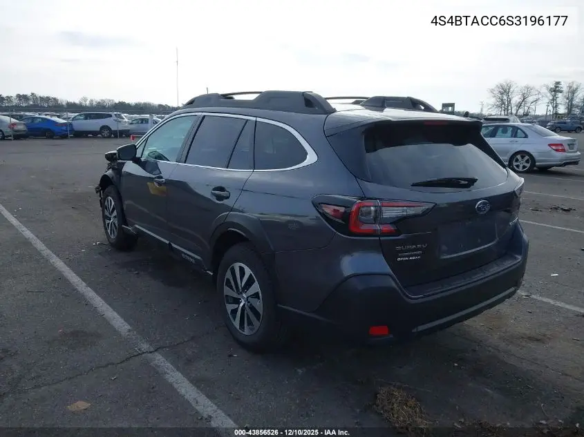 4S4BTACC6S3196177 2025 Subaru Outback Premium