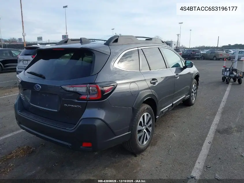 4S4BTACC6S3196177 2025 Subaru Outback Premium