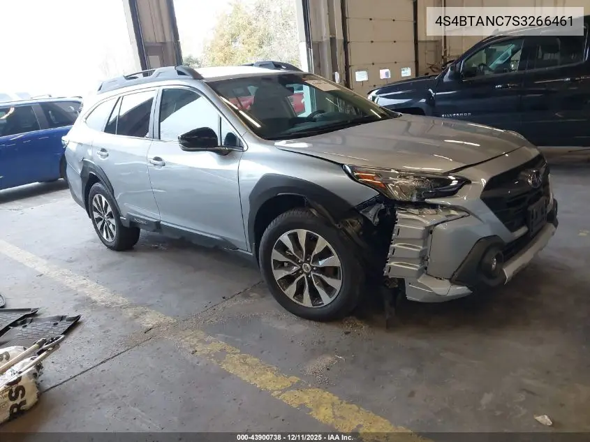 4S4BTANC7S3266461 2025 Subaru Outback Limited