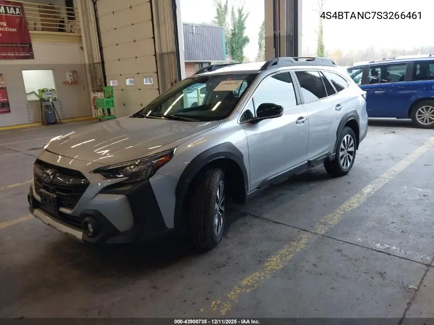 4S4BTANC7S3266461 2025 Subaru Outback Limited