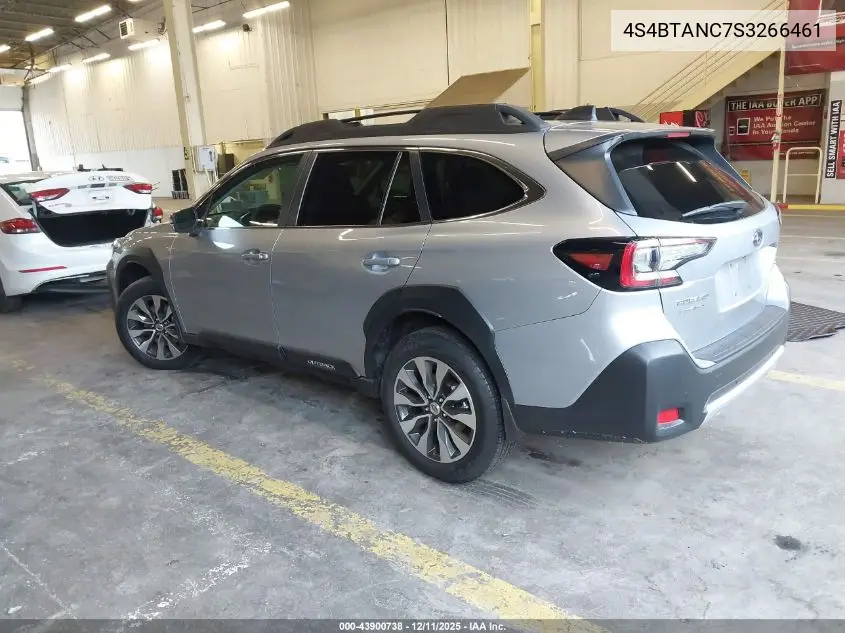 4S4BTANC7S3266461 2025 Subaru Outback Limited
