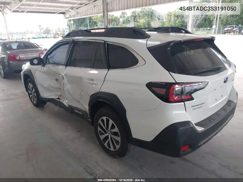 4S4BTADC3S3191050 2025 Subaru Outback Premium