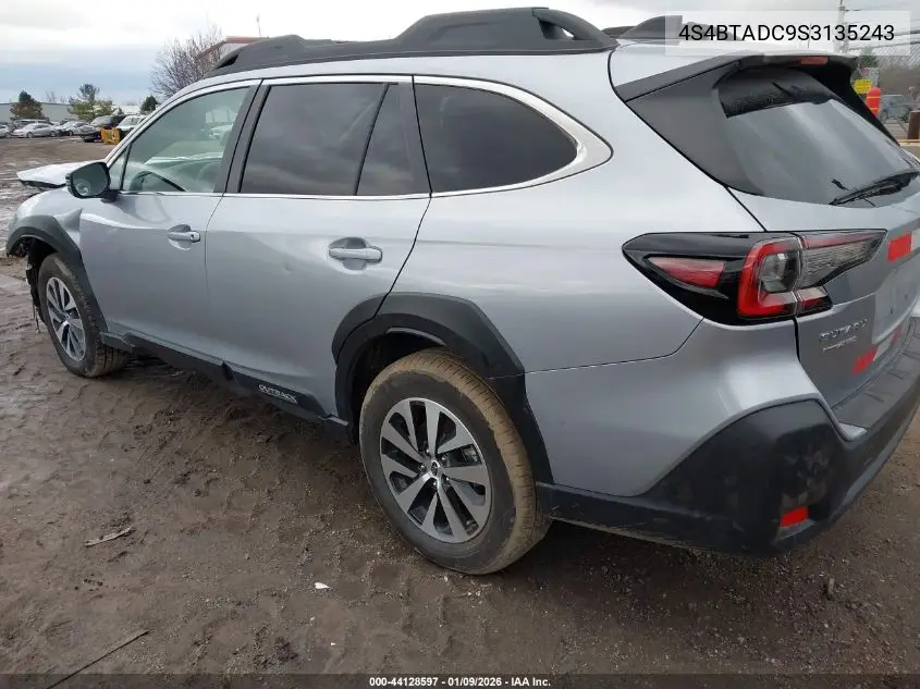 4S4BTADC9S3135243 2025 Subaru Outback Premium