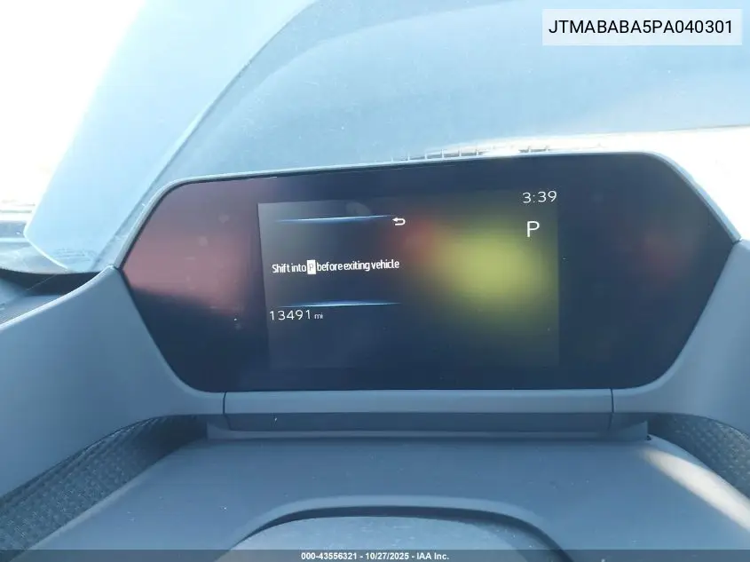 JTMABABA5PA040301 2023 Subaru Solterra Touring