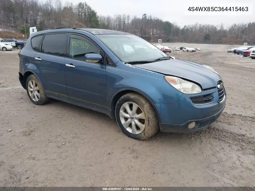 4S4WX85C364415463 2006 Subaru B9 Tribeca Base 7-Passenger/Limited 7-Passenger