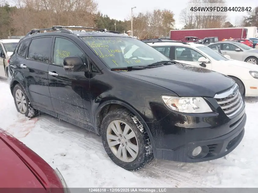 4S4WX9FD2B4402842 2011 Subaru Tribeca Premium