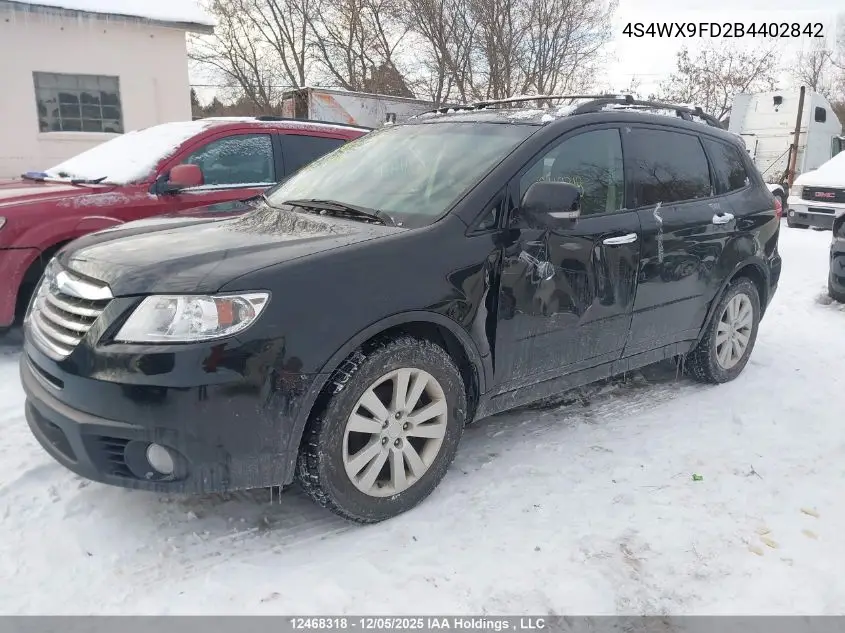 4S4WX9FD2B4402842 2011 Subaru Tribeca Premium