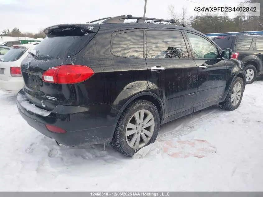 4S4WX9FD2B4402842 2011 Subaru Tribeca Premium