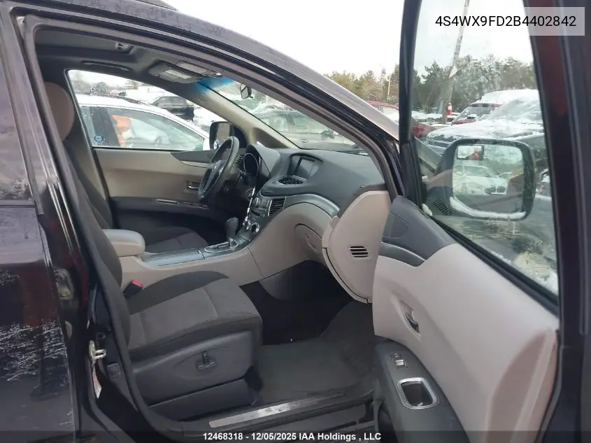 4S4WX9FD2B4402842 2011 Subaru Tribeca Premium