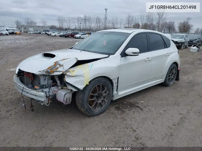 JF1GR8H64CL201498 2012 Subaru Wrx Sti Sport-Tech
