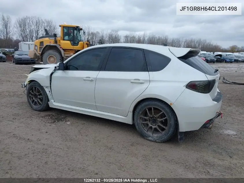 JF1GR8H64CL201498 2012 Subaru Wrx Sti Sport-Tech