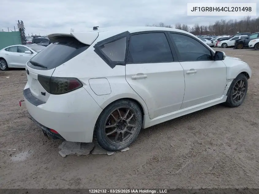 JF1GR8H64CL201498 2012 Subaru Wrx Sti Sport-Tech