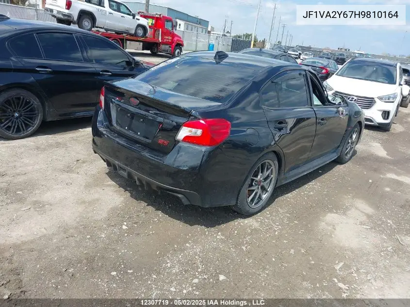 JF1VA2Y67H9810164 2017 Subaru Wrx Sti Sport/Sport-Tech